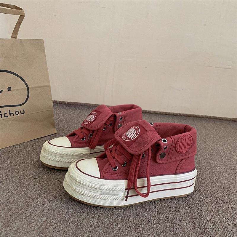Children's trendy brand canvas shoes spring new boys' shoes girls' little white shoes baby board shoes soft-soled student shoes