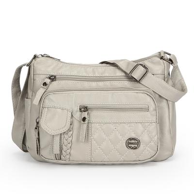 Women's Bag Rhomboid Shoulder Bag Crossbody Bag Middle-Aged Mother Bag
