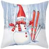 Povlaky na polštáře s vánoční tématikou Autodoplňky Kancelář Santa Claus Pohovka do obývacího pokoje Domácí povlaky na polštáře