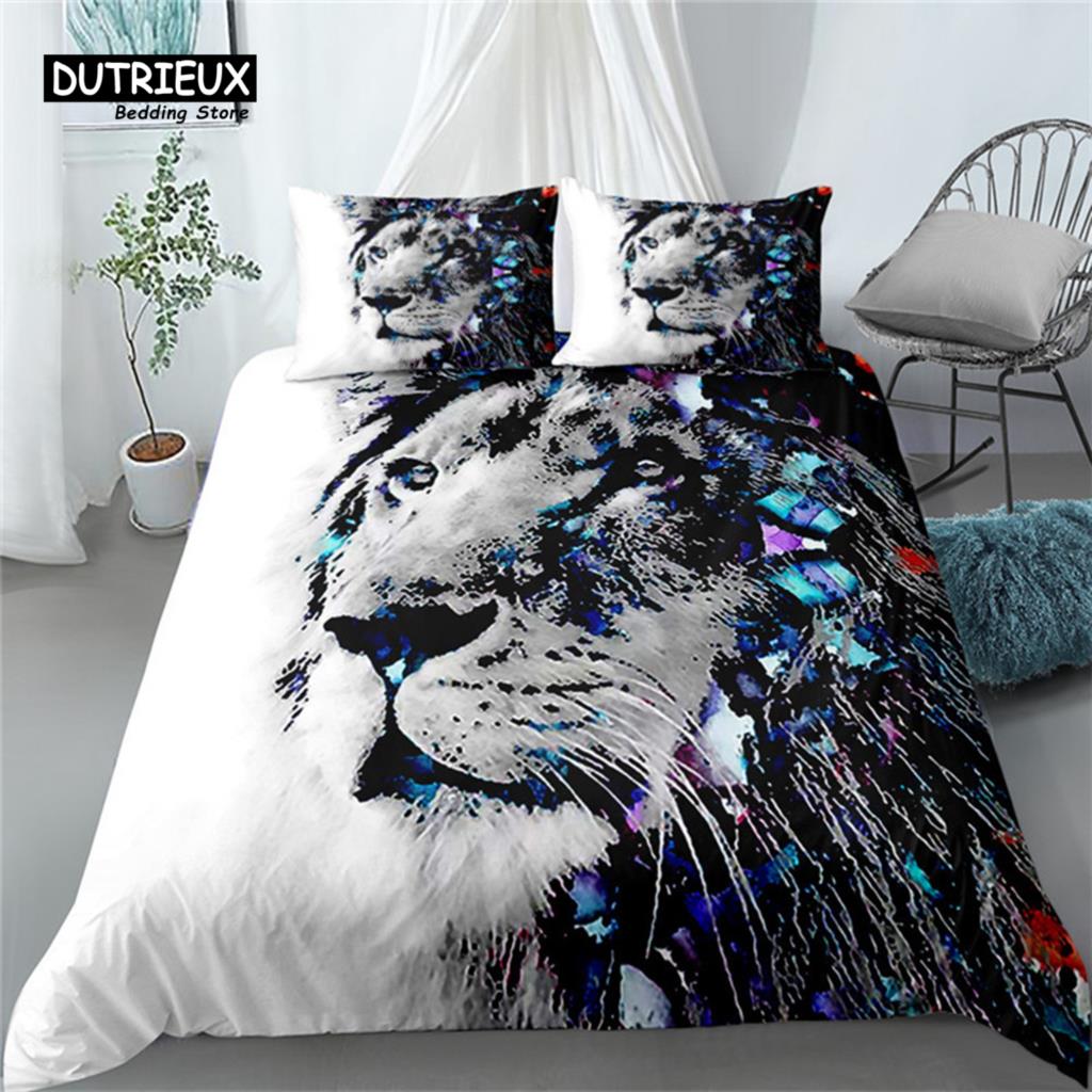 Fire Of Dragon Duvet Cover Set, Fashion Bedding Set, Soft Comfortable Breathable Duvet Cover, For Bedroom Guest Room Decor