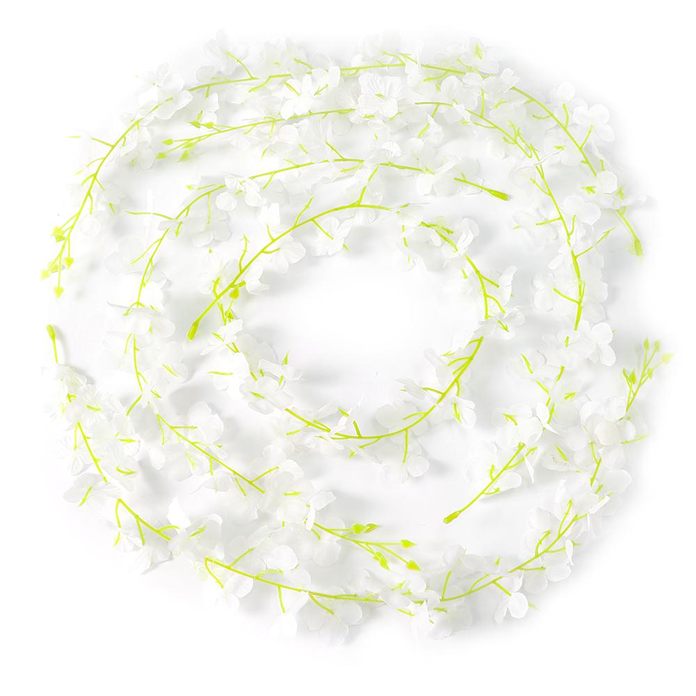 5/10Pcs Violet Artificial Flowers Vine 60CM Fake Flowers for Home Decor Garden Wedding Decoration Bride Craft Wreath Accessory