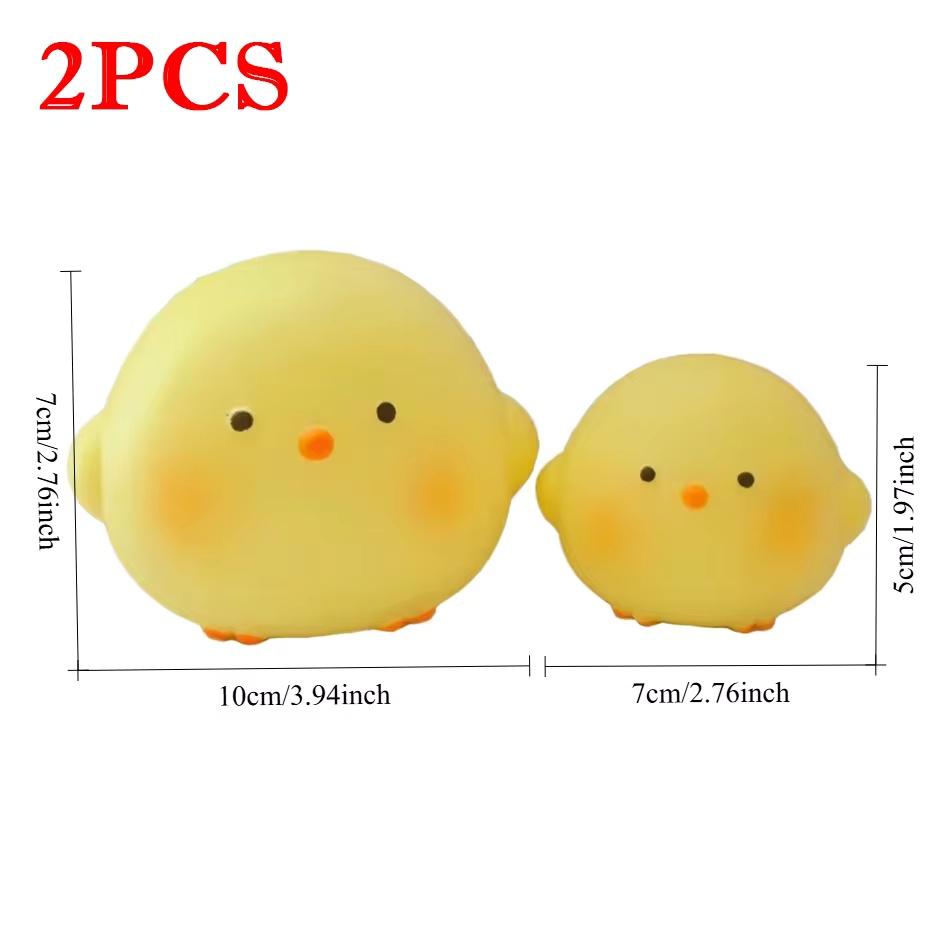 Kinderen Kinders HEET! Schattig Kuiken Squishy Speelgoed Langzaam Rijzend Stressverlichting Sensorisch Fidget Speelgoed voor Kinderen en Volwassenen Angst ADHD Autisme Verlichting