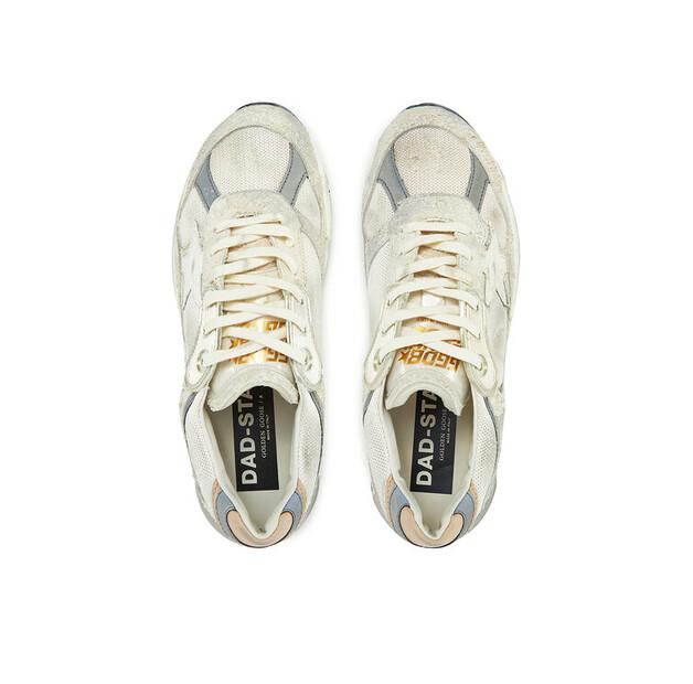Мужские кроссовки GOLDEN GOOSE Беговые папа gmf00199.f002156.80185 белые