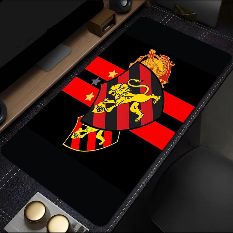 Club De Recife Symbol mouse pad, rubber base, esports desk mat, mouse pad for gamers and office use, gaming desk , easy to clean mat