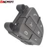 1pair Black/Moka Color Steering Wheel Control Switch Buttons For BENZ C GLC Class W205 W253 A0999050200 A0999050300