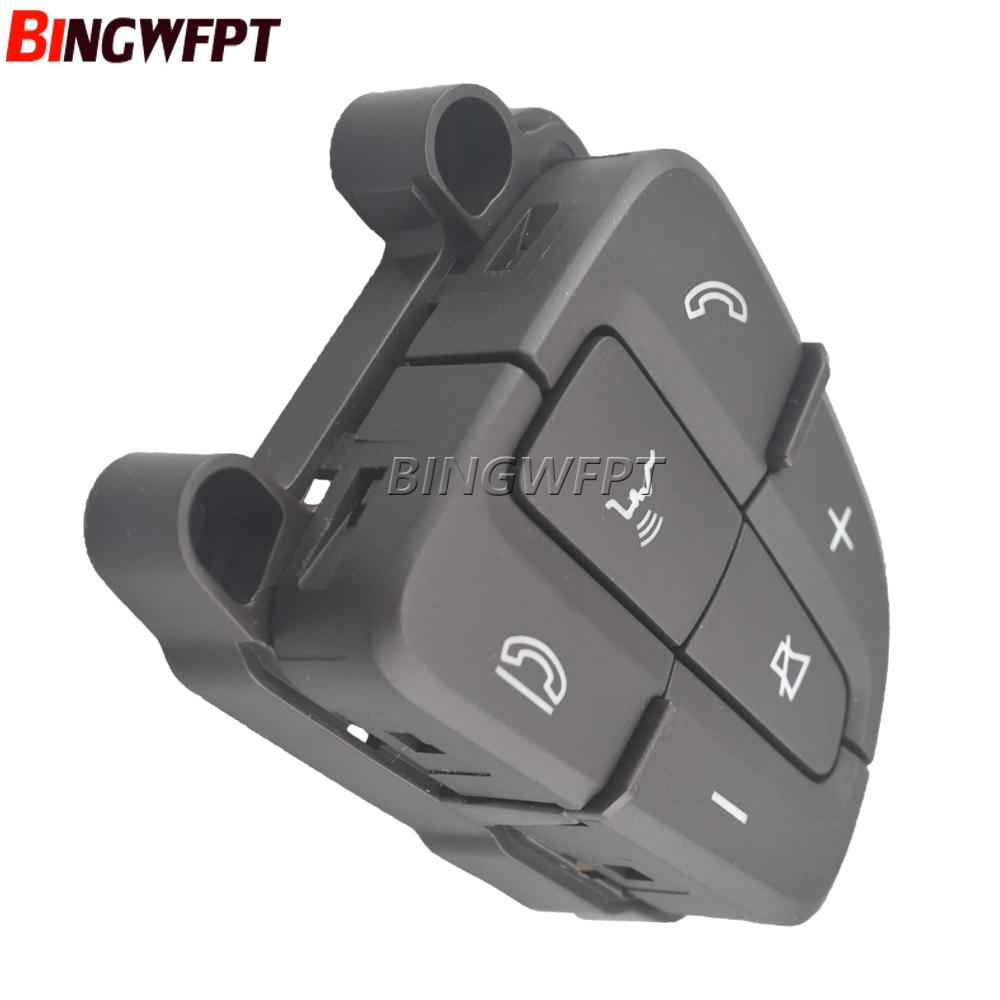 1pair Black/Moka Color Steering Wheel Control Switch Buttons For BENZ C GLC Class W205 W253 A0999050200 A0999050300