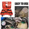 Automotive Water Tank Pressure Leak Detector Tool Antifreeze Coolant Vacuum Filling Pressure Changer Tool (14-18) Set