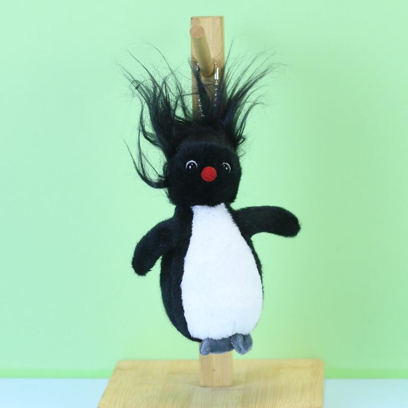 

Милый брелок-шарм в виде плюшевой игрушки Льва и Пингвина 14 cm