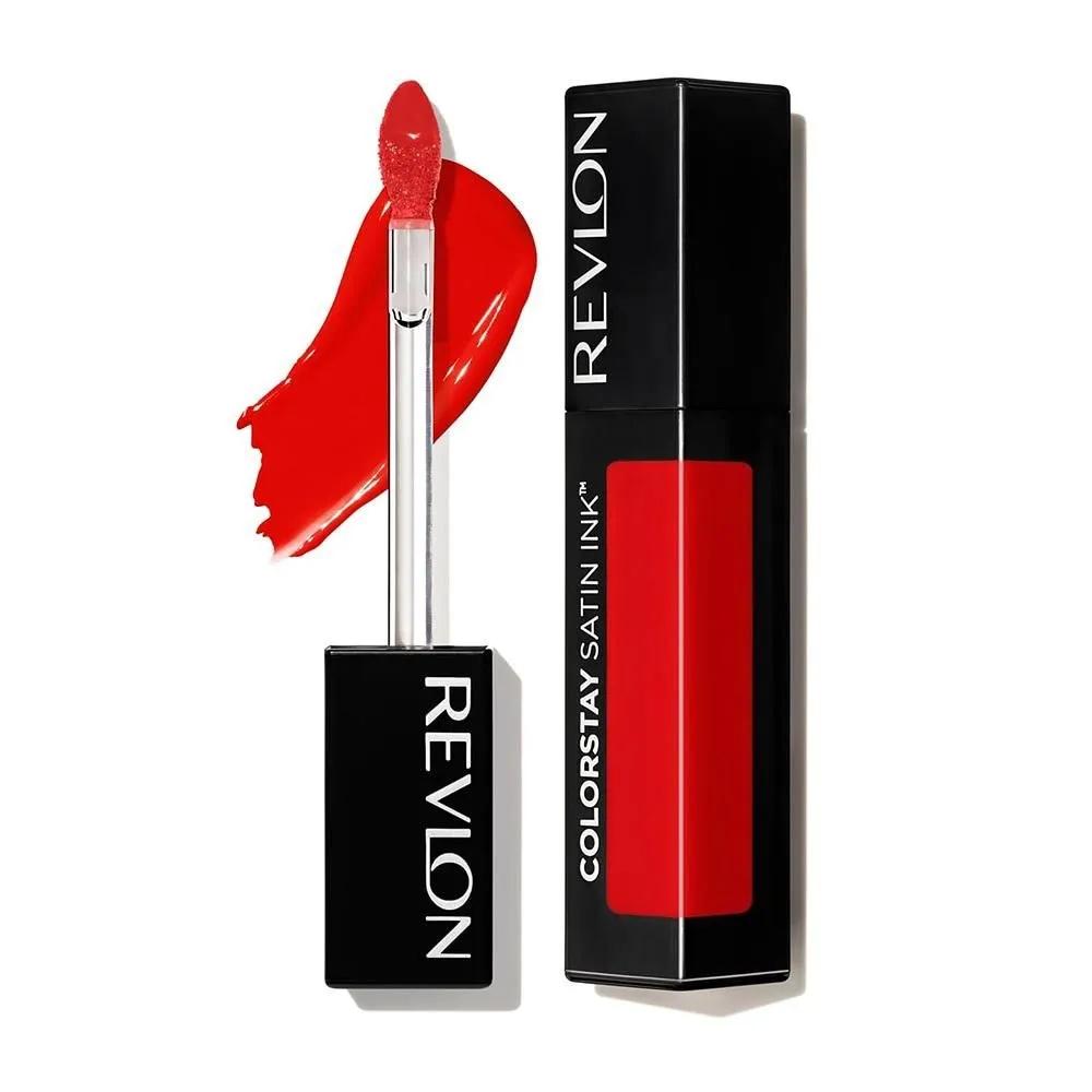 Revlon ColorStay Satin Ink 1 Pack 014 Smokin  Hot Revlon ColorStay Satin Ink Liquid Lipstick, Longwear