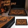 Halloween mit Spaßbuchstaben, Schnelltrocknender Nicht-Badezimmerboden für den Hauseingang
