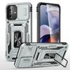 Slid Camera protect case for Moto G55 G84 G54 G24 Power G14 G04 G04S G53 G23 G13 E14 E13 G32 Armor Metal Ring Holder Stand Cover