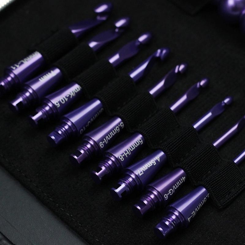 Premium Aluminum Handcrafted Crochet Needle In Elegant  Finish  For Knitting Enthusiasts Various