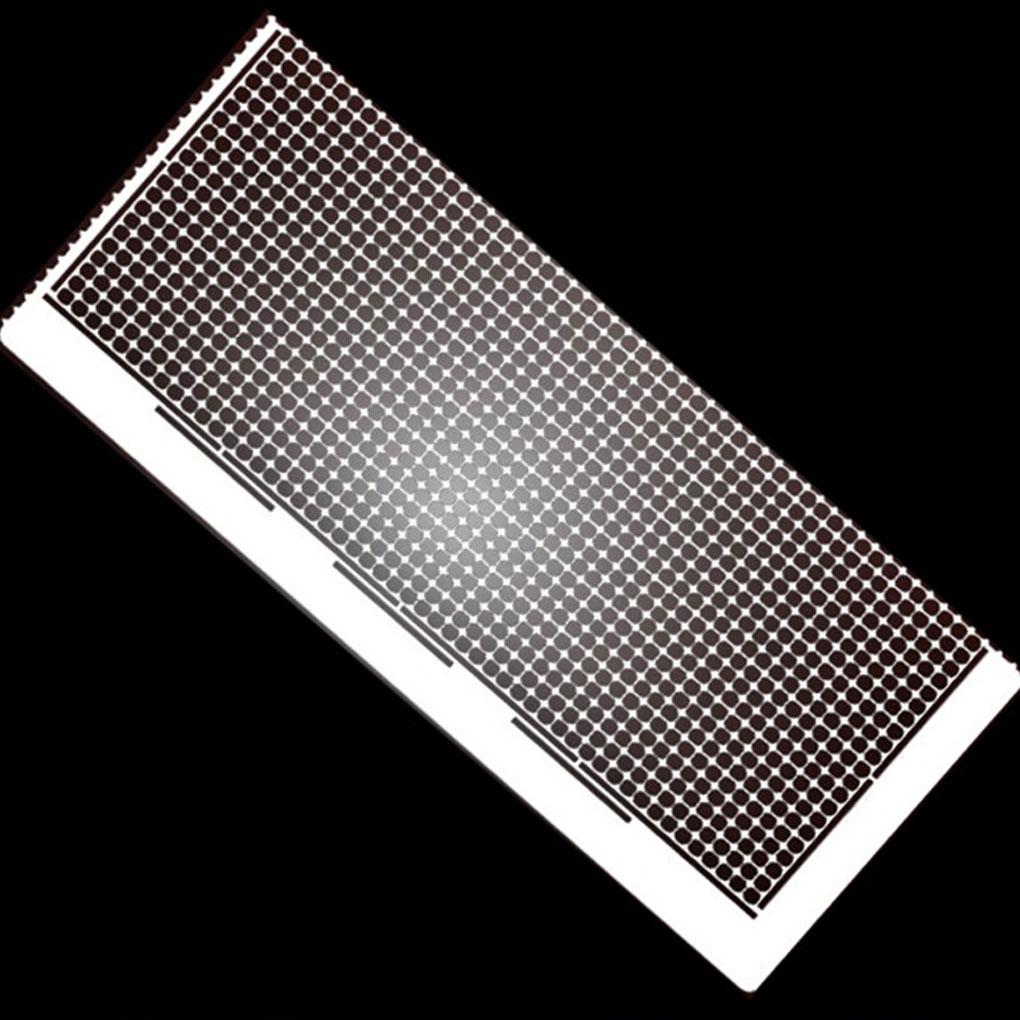 Precision Measuring Made Easy Stainless Steel Diamond Mesh Ruler Diamond Drawing Mesh Ruler Easy