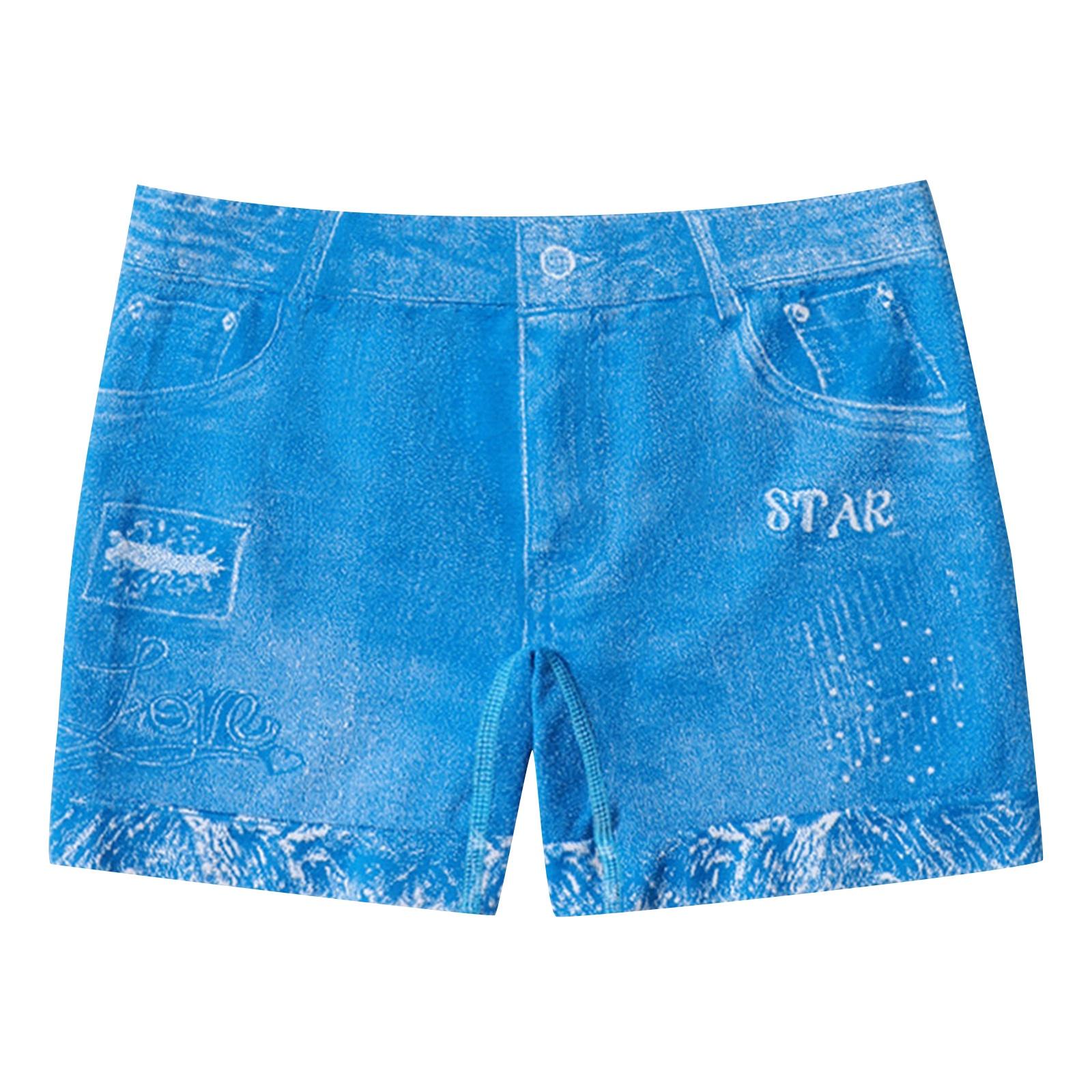 

Women s Seamless Simulation Jeans, Mid Waist Elastic, Breathable And Comfortable Underwear, Leggings L