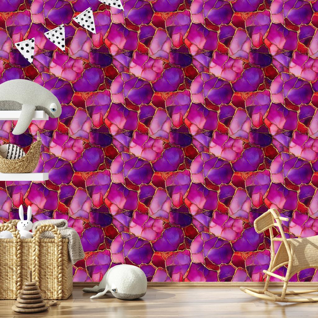 Ink wallpaper violet, purple, red and pink 50x1000
