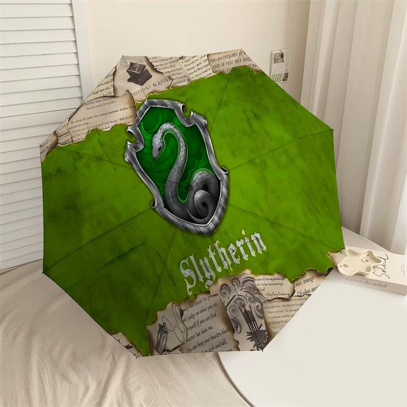 

1PC Warner Slytherin Snake Umbrella-8-Rib Reinforced, Automatic Open, Lightweight & Durable-A24