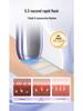 Sapphire Painless Laser Hair Removal Device with Cold Compress and Dual Lamp for Full Body Shaving.