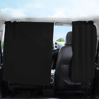 Oddělovač předních zadních sedadel Clona Taxi Oddělovač kabiny Van Kabina Clona Campervan Černá Ochranné okénko pro ochranu soukromí Sluneční clona