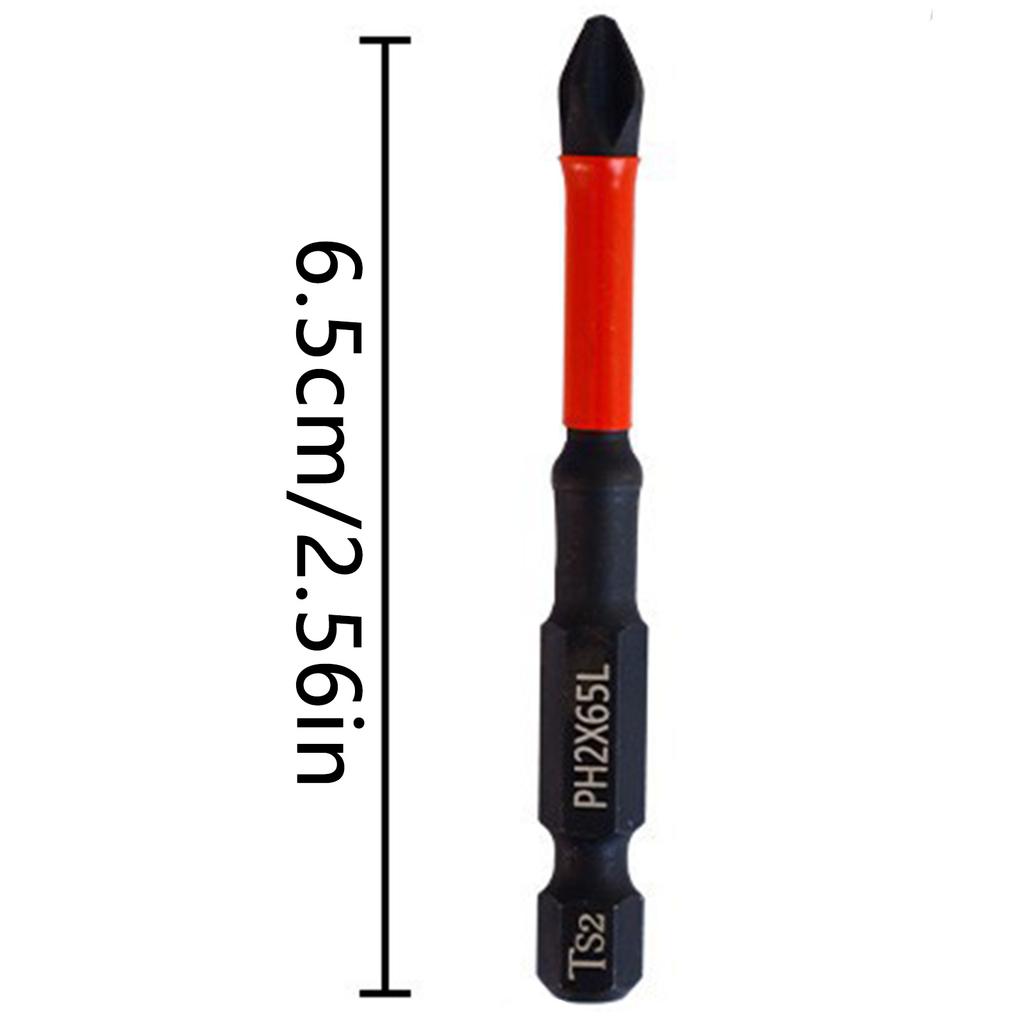 Magnetic Cross Head Drill Bit Set Impact Resistant Steel Cross Head Bit Tool Suitable for Cordless Screwdriver