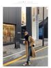 Women's Mid-Length Double-Breasted Wool Camel Coat - Autumn/Winter Korean Style Trend