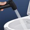 Schwarzer Badezimmer-Toilettenwasch-Bidet-Wasserhahn-Spray-Sprayer-Duschkopf selbstreinigender Handheld