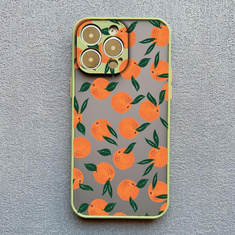 Color Fruits Banana Strawberry Phone Case For iPhone 14 13 12 11 Pro Max Mini 15 Pus Pro Max X XS XR 7 8 Plus Shockproof Covers