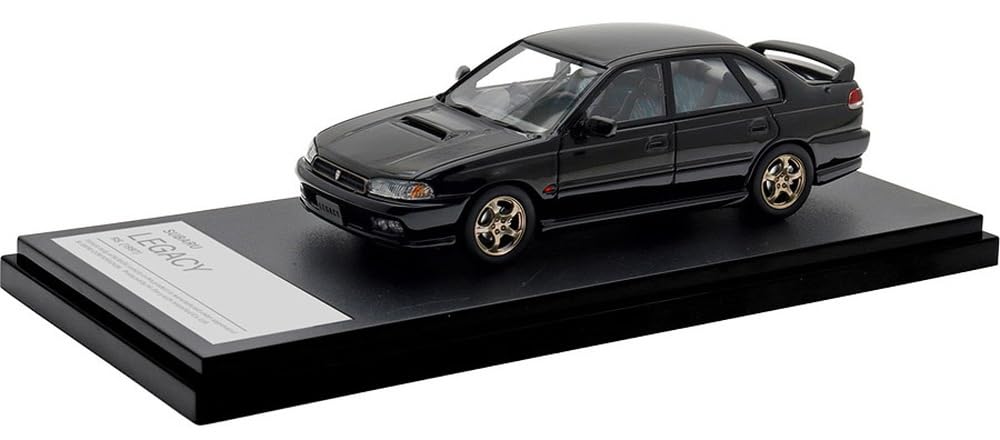 

Inter Allied Hi Story Subaru Legacy RS Black Mica Готовое изделие HS499BK 1/43 (1997)
