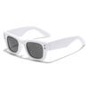 Fashion square thick frame sunglasses female Internet celebrity street shot trend UV protection sunglasses male