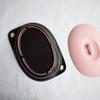 [KaKa Department Store] Microwave Heating Plate with Lid, Pink, Made in Japan, 01-03