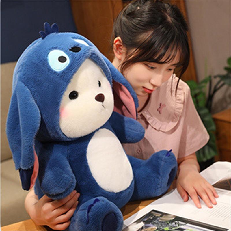 Lina Bear Transforms Into Stidi Doll Plush Toy, Short Plush For Kids, Birthday Gift