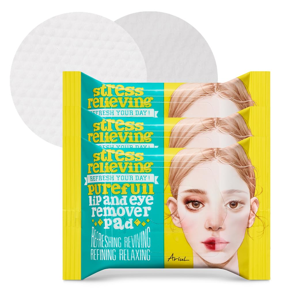

Диски для снятия стресса Pureful Lip and Eye Remover, 30 шт.