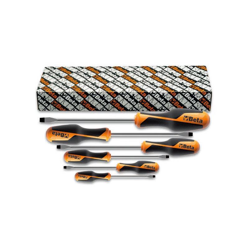 BETA Slotted Screwdriver Set 3-10mm