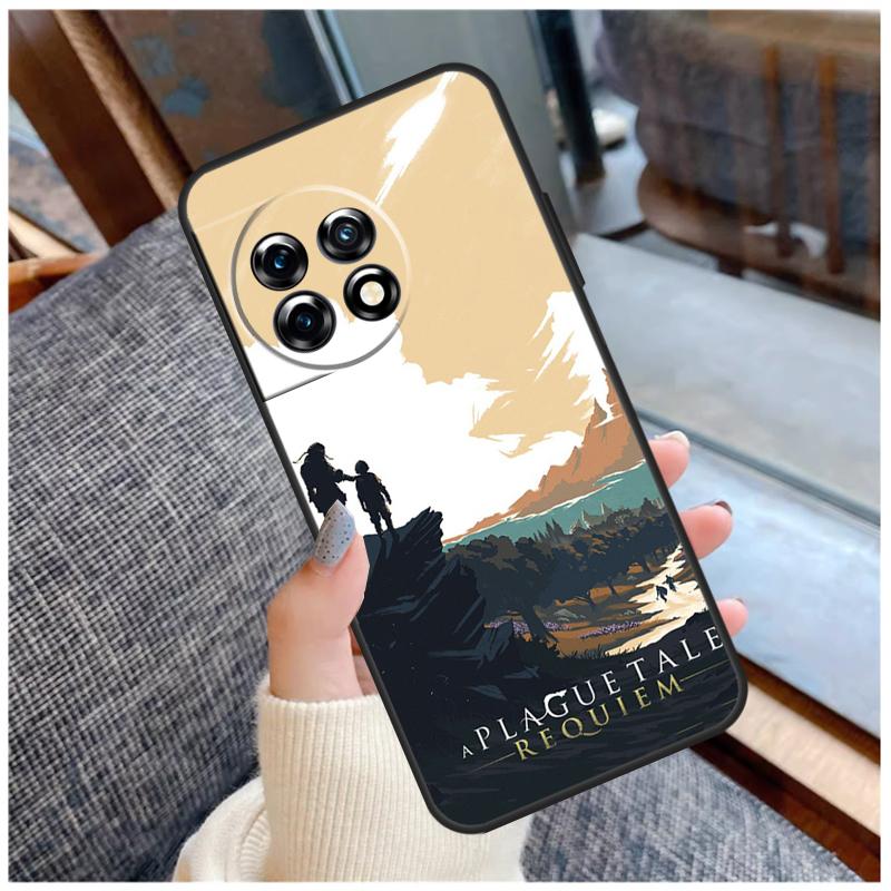 Game A Plague Tale Requiem Case For OnePlus 13 15 13R 13T 12 12R 11 9 10 Pro 10T 8T Nord 5 CE 2 3 4 Lite N20 N30 Coque