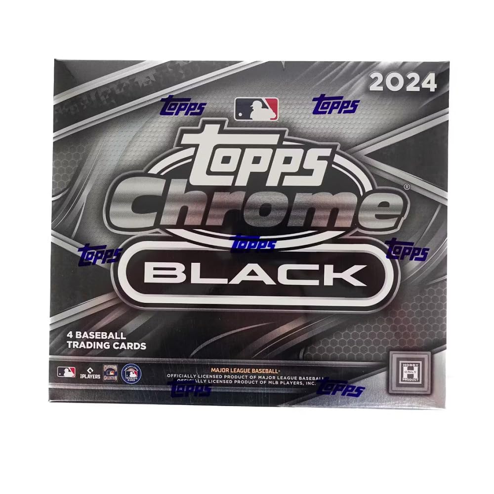 2024 Topps Chrome Black Baseball_Hobby Topps Chrome Black Baseball Hobby