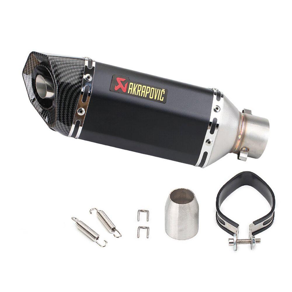 Modified Exhaust Pipe for Motorcycle/Scooter - Spring Breeze NINJA, Small Hexagonal/Round Tail Design