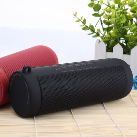 T2 Tragbarer Wasserdichter Drahtloser Bluetooth-kompatibler Subwoofer Taschenlampe Soundbar Lautsprecher