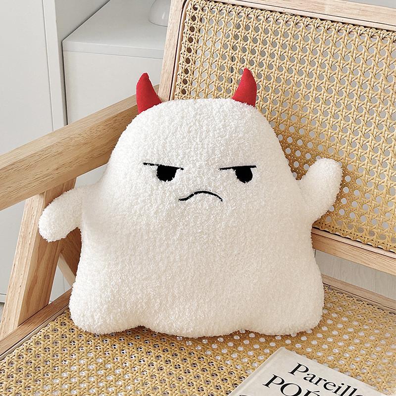 Plush Demon Doll Pillow With Cartoon Anime Design For Halloween Gift
