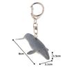 Animal Figure Keychain Gray Whale 387607 [Mojo] -