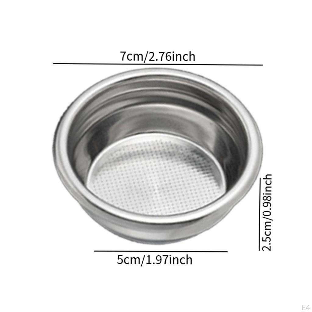 Filtre à café 58 mm pour machine à expresso, tasse, accessoires de barista, cuisine, réutilisable