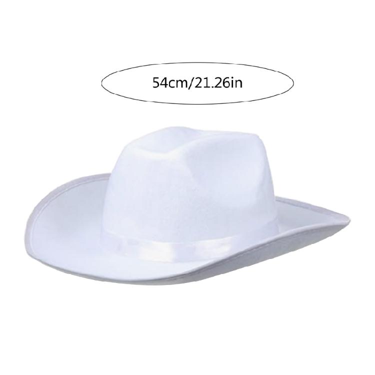 Western Cowgirl Hat for Girl Kids Theme Party Cowgirl Hat Sun Protective Hat