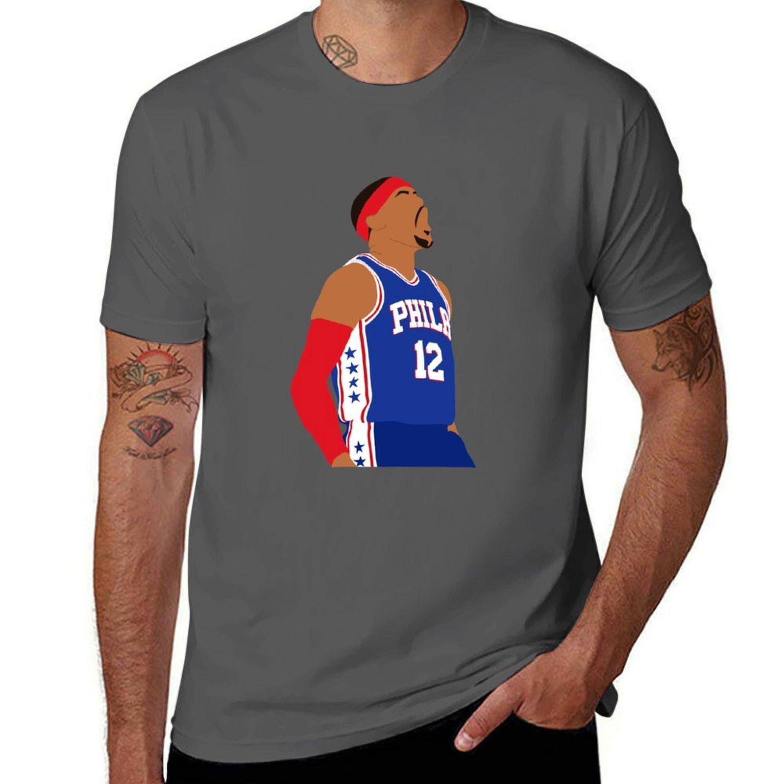 

Tobias Harris 76ers Sixers Philadephia TShirt Fashion Simple Casual Tee Shirt 4XL