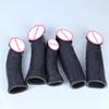 Men Penis Extender Sleeve Realistic Condom Delay Ejaculation Sex Toy for Men Adult Erotic Goods