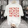 Trendy Floral Pattern T Shirts For Men Summer Fashion Streetwear 3D Printed Hip Hop Tshirts Cool Oversized Breathable Tees Tops