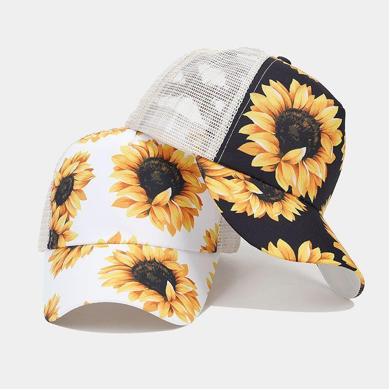 Cappellino da Baseball Estivo da Donna con Rete Traspirante in Poliestere per Protezione Solare Viaggi all'Aperto