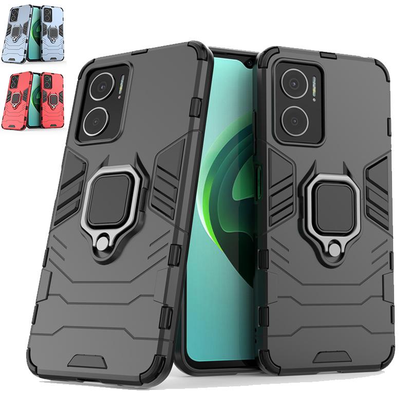 For Redmi 10 5G Cover For Xiaomi Redmi 10 5G Case Shockproof Back Ring Holder Stand Magnetic Armor Case For Redmi 10 5G Fundas