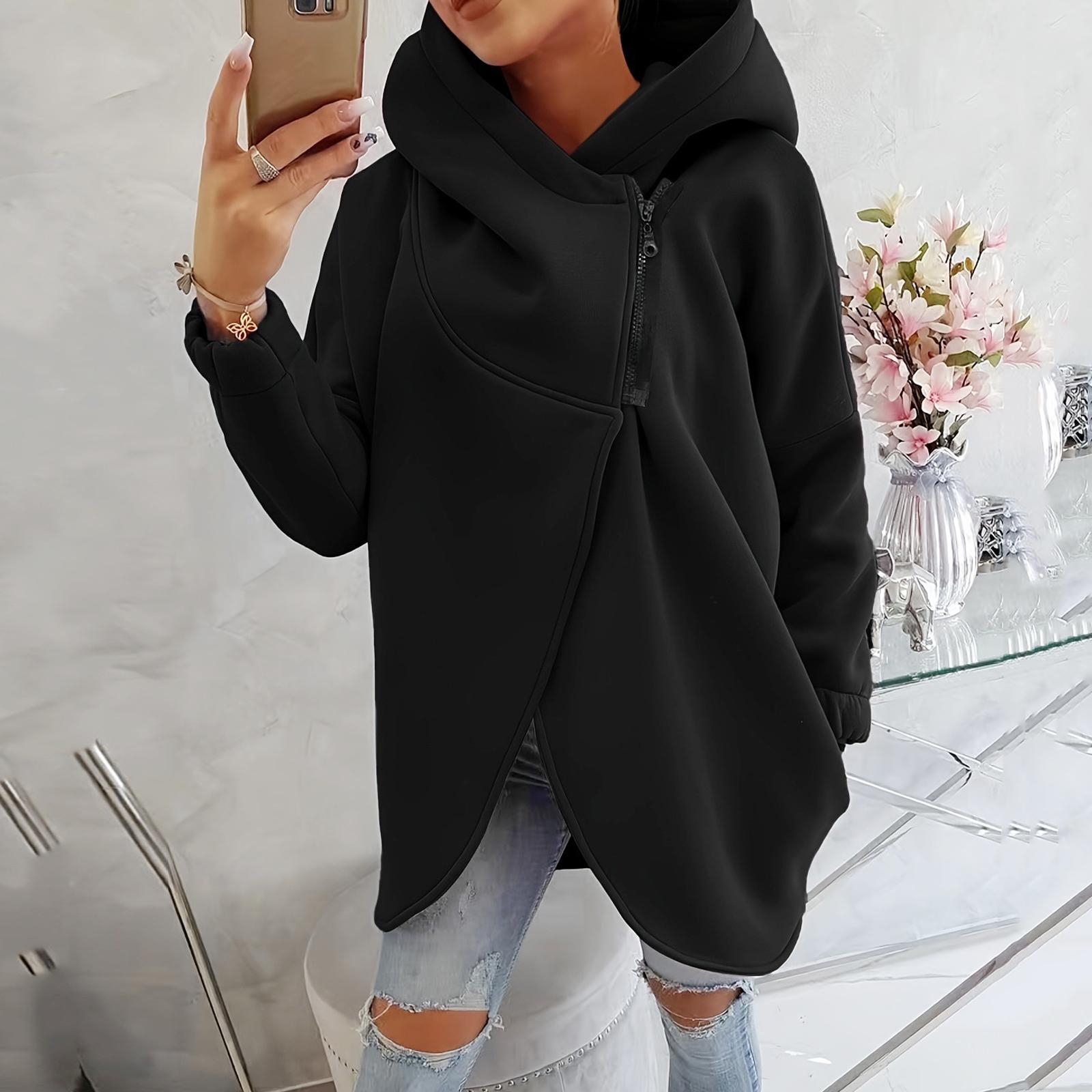 

T Shirts Long Sleeve V Neck Tees For Women Fashion Tops Lightweight Soft Casual Shirt L чёрный