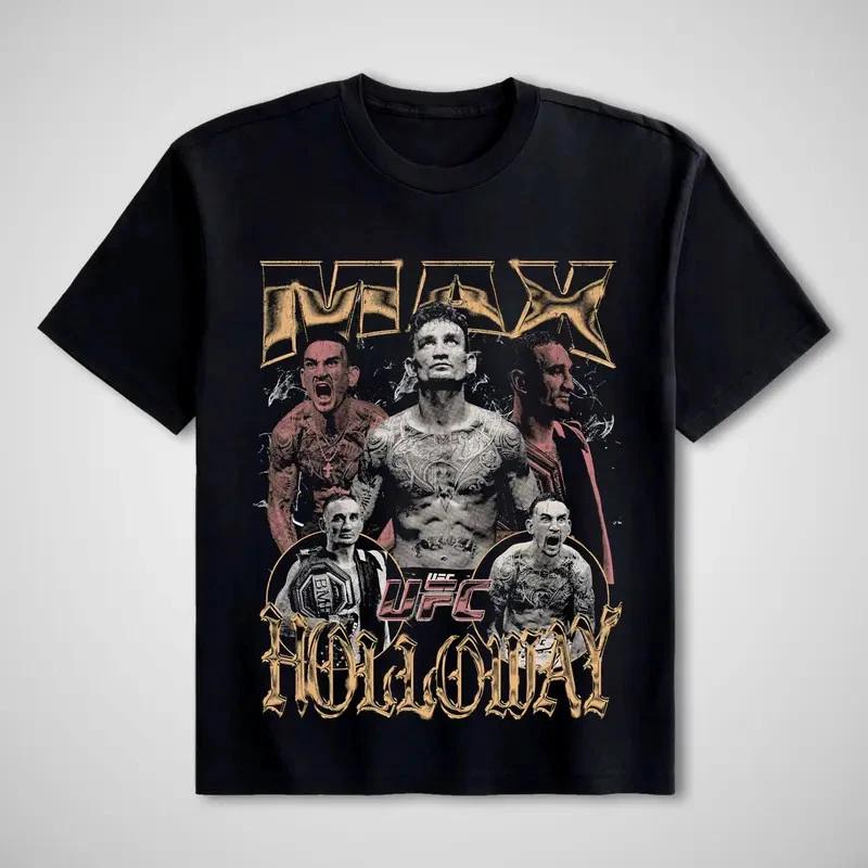 UnderDoz MAX HOLLOWAY CHAMPION TEE, Holloway Boxing T-Shirt L