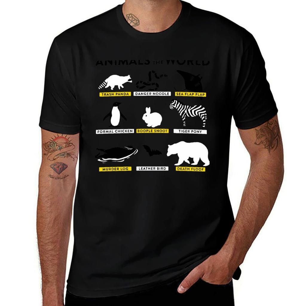 ANIMALS OF THE WORLD TShirt Modern Style Print TShirt