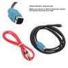 AUX IN Adapter Cable Audio Stereo Adapter for Alpine KCE‑237B