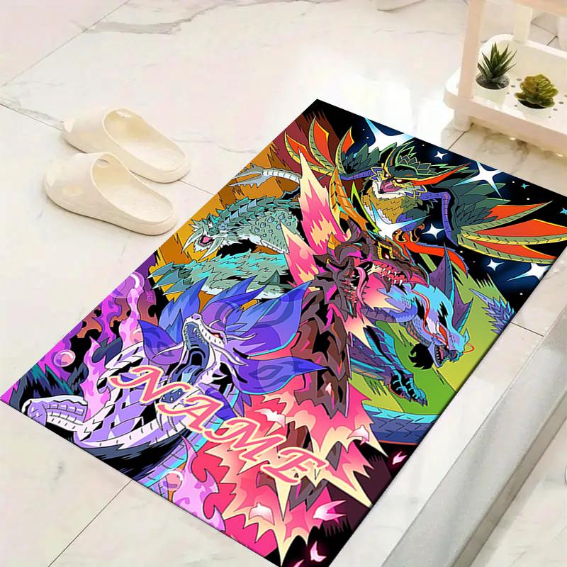 Custom 1Pc Heroic Adventures Unfold Rug Office Carpet Indoor Outdoor Entrance Doormat Nonslip Soft And Comfortable Living Room D2915133